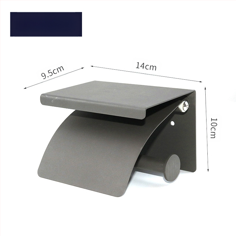 Huanuo nerūdijančio plieno 304 laikiklis tualetiniam popieriui, kvadratinė forma, veidrodinis paviršius, šiuolaikinis minimalistinis stilius