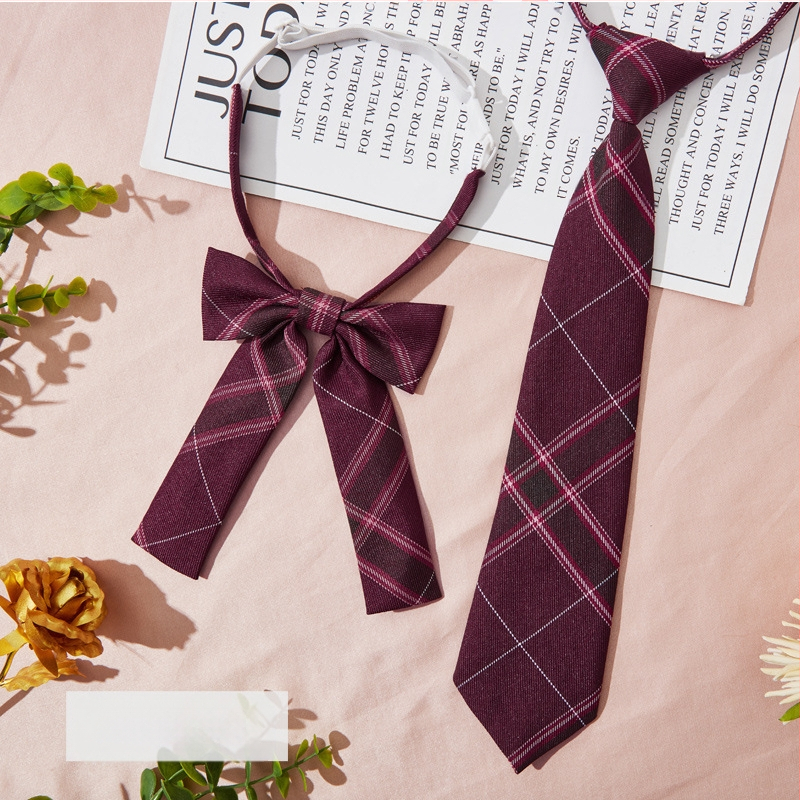 Kaklaraiščių segtukas su langelių raštu, poros stilius, suaugusiesiems, kaklaraiščių gėlė