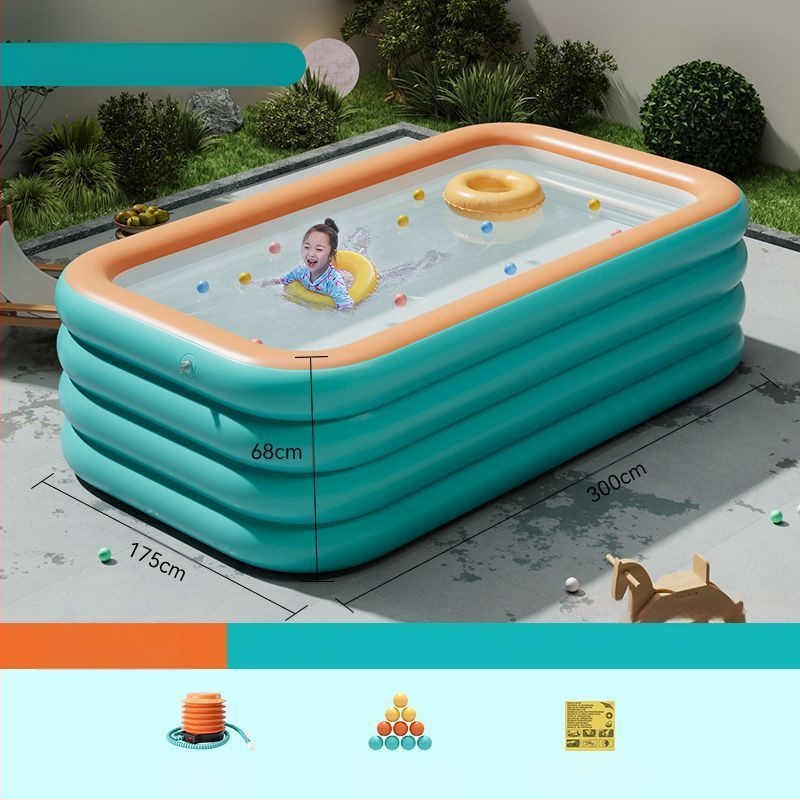 Zhilan pripučiamas vaikų baseinas – vidaus ir lauko naudojimui, vaikų voniai