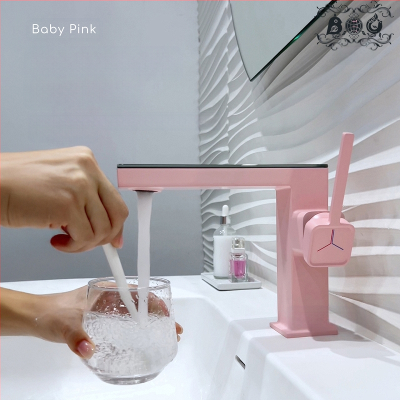 Maišytuvo praustuvas su skaitmeniniu ekranu, varinis korpusas, modelis M65, keraminio disko vožtuvas