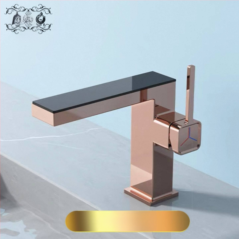 Maišytuvo praustuvas su skaitmeniniu ekranu, varinis korpusas, modelis M65, keraminio disko vožtuvas