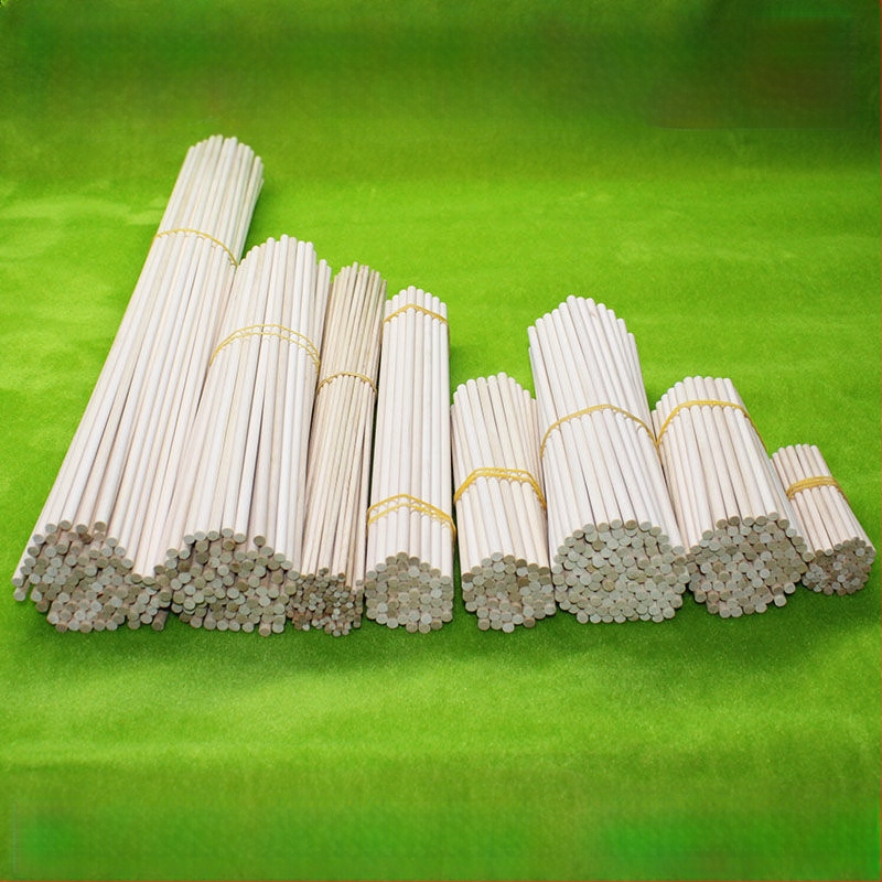 Дървена пръчка за сладолед – твърдо дърво, ръчно изработен материал за DIY модели, Hiro Ju