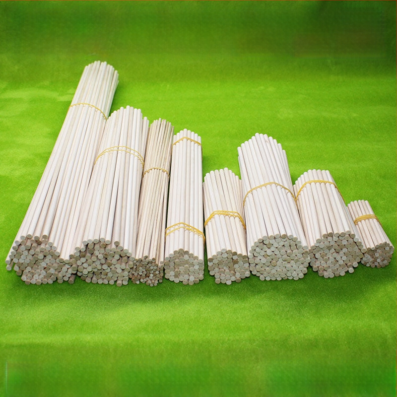 Дървена пръчка за сладолед – твърдо дърво, ръчно изработен материал за DIY модели, Hiro Ju