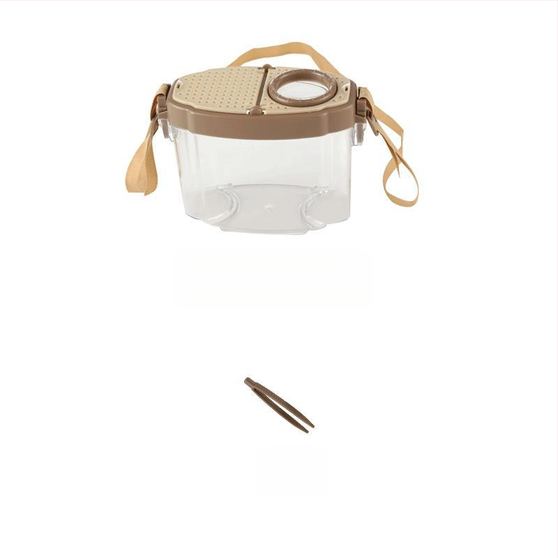 Vaikų vabzdžių stebėjimo dėžutė su didinamuoju stiklu, neelektrinė, nėra daugiafunkcinė, konstravimo blokelių žaidimas, 4–6 metų amžiaus