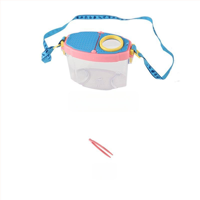 Vaikų vabzdžių stebėjimo dėžutė su didinamuoju stiklu, neelektrinė, nėra daugiafunkcinė, konstravimo blokelių žaidimas, 4–6 metų amžiaus