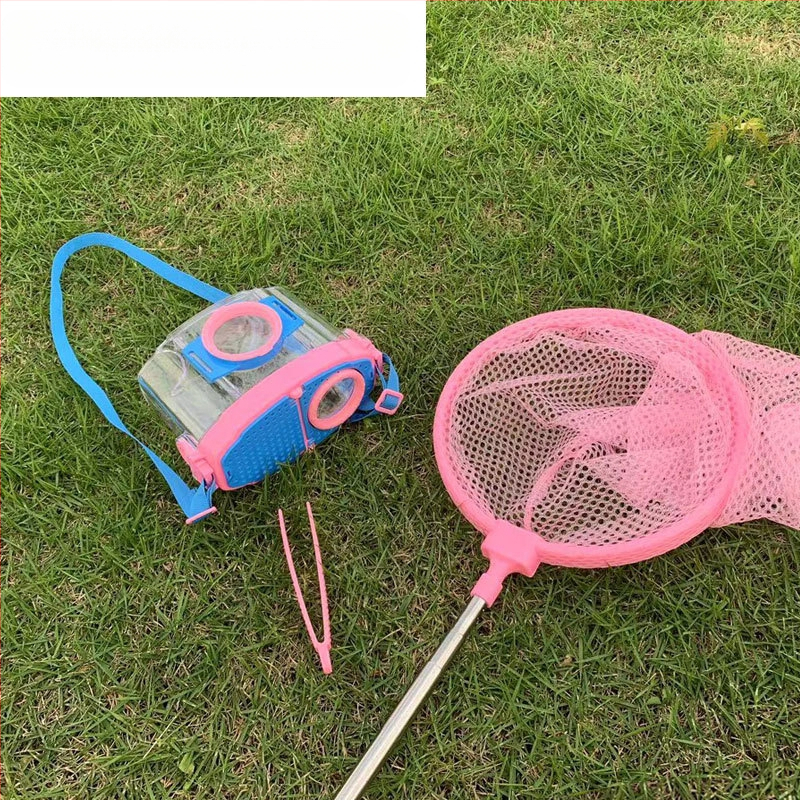 Vaikų vabzdžių stebėjimo dėžutė su didinamuoju stiklu, neelektrinė, nėra daugiafunkcinė, konstravimo blokelių žaidimas, 4–6 metų amžiaus