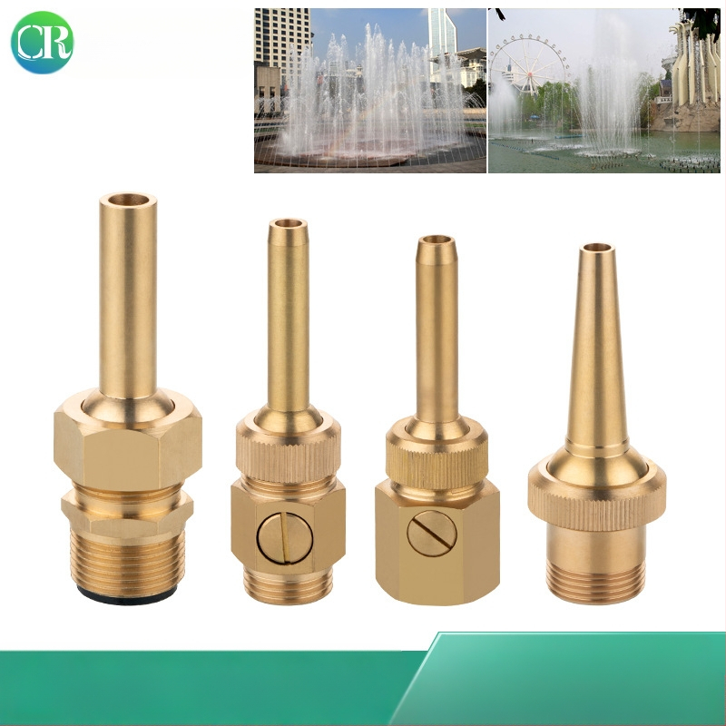 Vario fontano purkštuvas, atomizuotas, namų naudojimui, reguliuojamas vožtuvas, kraštovaizdžio vandens elementams ir aikštės vandens stulpams