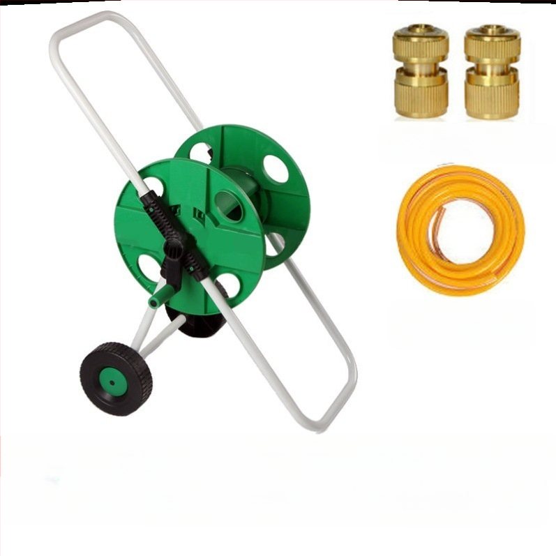 Laistymo žarnos ritinėlis vyniojimui, didelio slėgio laistymas sodui, tinka daržovėms ir akvariumams