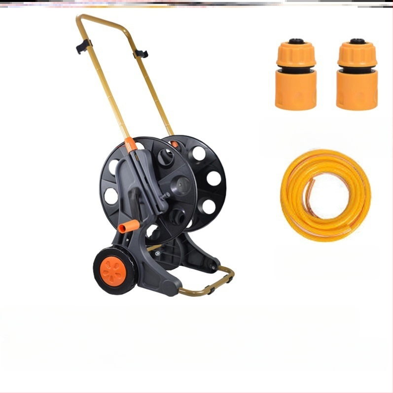 Laistymo žarnos ritinėlis vyniojimui, didelio slėgio laistymas sodui, tinka daržovėms ir akvariumams