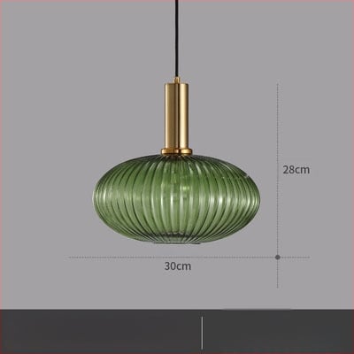 Κρεμαστό φωτιστικό LED, γυάλινο σκιάδιο με σχέδιο νερού σε σκανδιναβικό στιλ, 85-250V, κάλυψη 5–10 m²