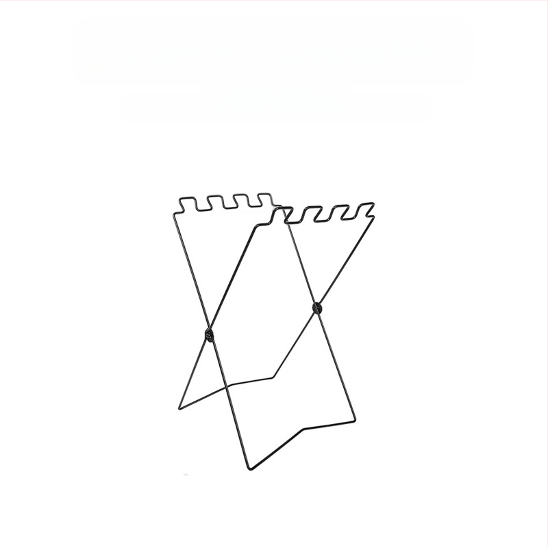 Sulankstoma šiukšlių laikymo stovelė stovyklavimui su maišų laikikliu, 100% naujos plastiko medžiagos