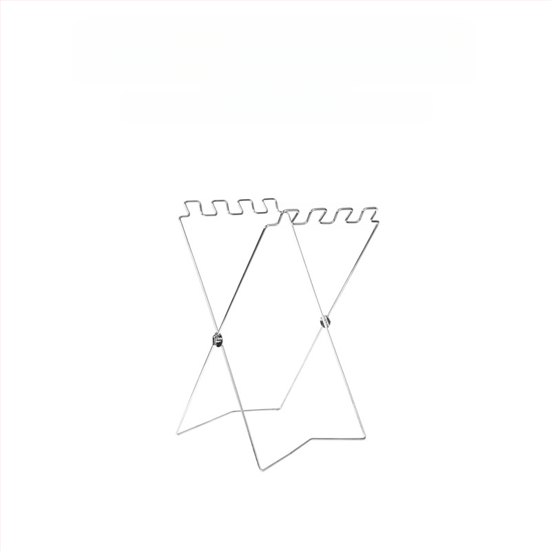 Sulankstoma šiukšlių laikymo stovelė stovyklavimui su maišų laikikliu, 100% naujos plastiko medžiagos