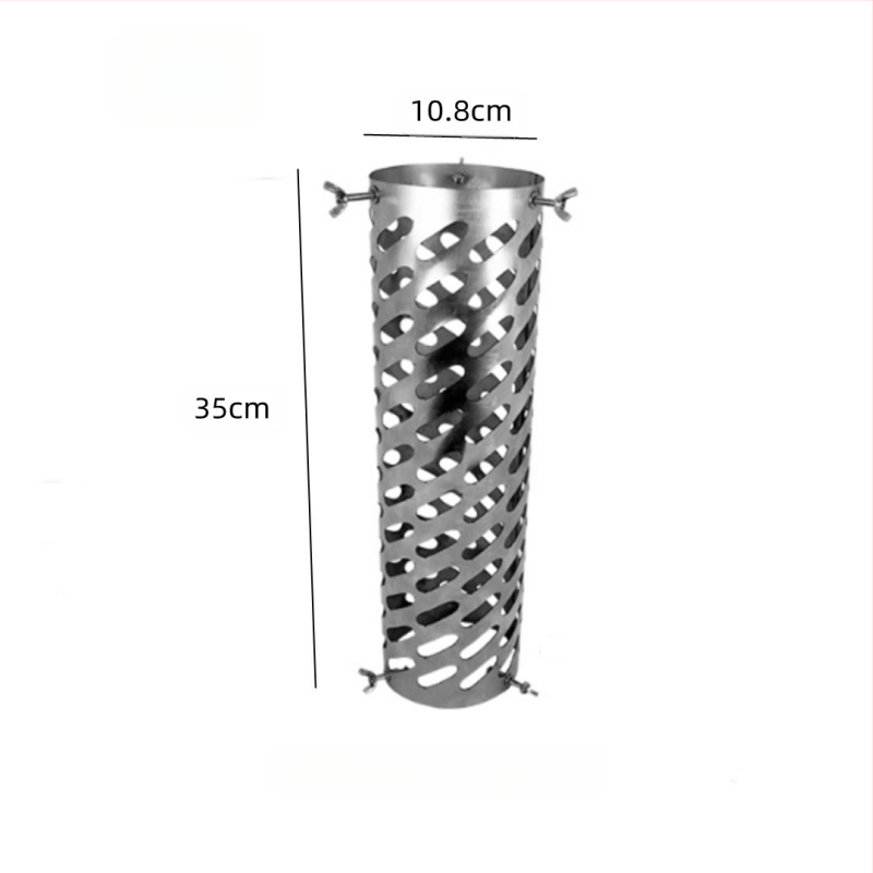 Nerūdijančio plieno medienos krosnelė su kampiniu dūmtraukio, lauko naudojimui