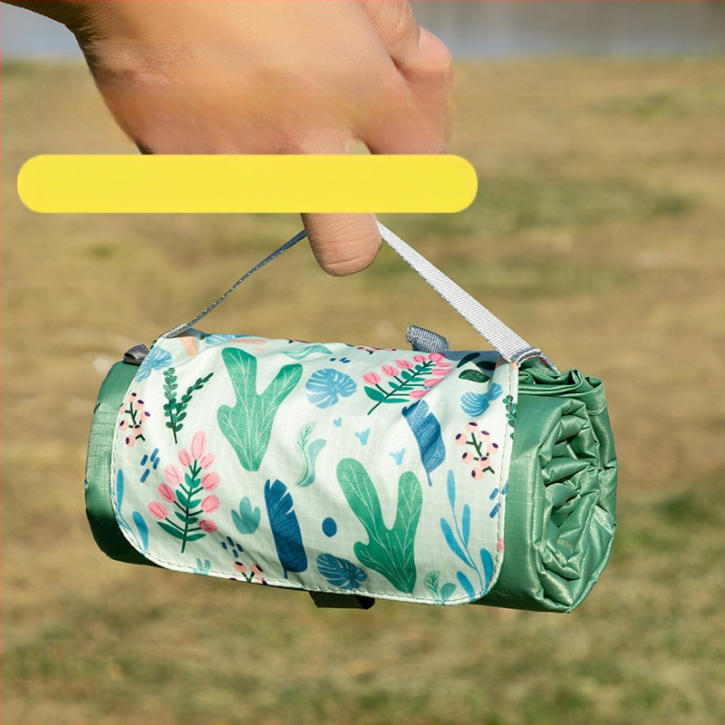 Isdan mini piknika sega, neilons, 250 g, 20D ūdensizturīgs audums, modeļa YSD-80626, salokāma sega kemptingam un brīvajā dabā, mitrumizturība līdz 2000M+