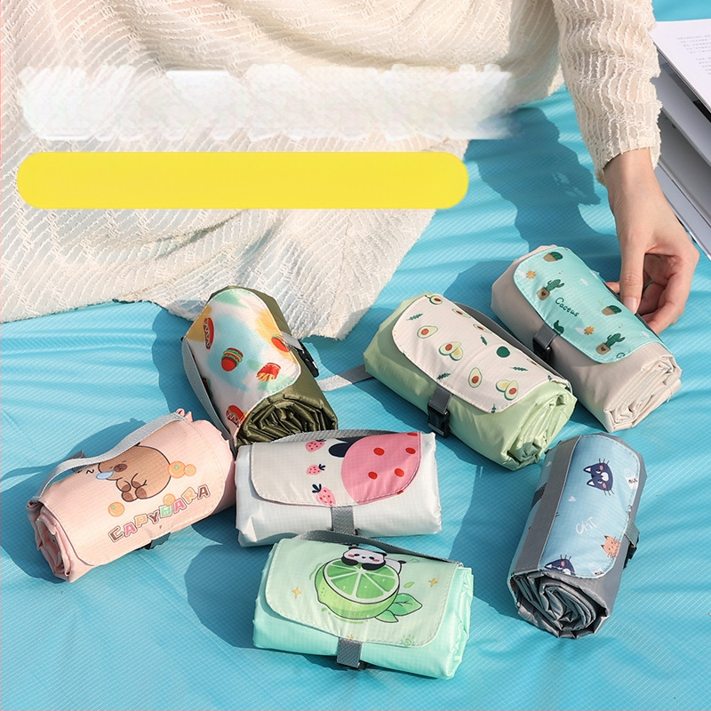 Isdan mini piknika sega, neilons, 250 g, 20D ūdensizturīgs audums, modeļa YSD-80626, salokāma sega kemptingam un brīvajā dabā, mitrumizturība līdz 2000M+