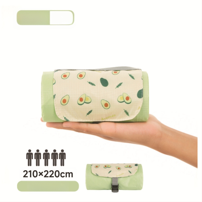 Isdan mini piknika sega, neilons, 250 g, 20D ūdensizturīgs audums, modeļa YSD-80626, salokāma sega kemptingam un brīvajā dabā, mitrumizturība līdz 2000M+