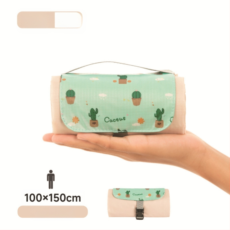 Isdan mini piknika sega, neilons, 250 g, 20D ūdensizturīgs audums, modeļa YSD-80626, salokāma sega kemptingam un brīvajā dabā, mitrumizturība līdz 2000M+