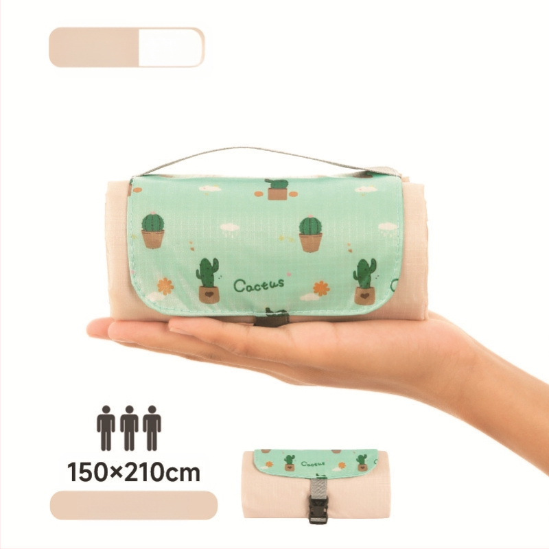 Isdan mini piknika sega, neilons, 250 g, 20D ūdensizturīgs audums, modeļa YSD-80626, salokāma sega kemptingam un brīvajā dabā, mitrumizturība līdz 2000M+