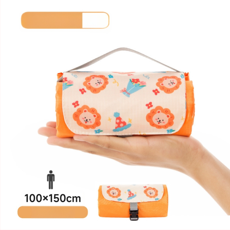 Isdan mini piknika sega, neilons, 250 g, 20D ūdensizturīgs audums, modeļa YSD-80626, salokāma sega kemptingam un brīvajā dabā, mitrumizturība līdz 2000M+