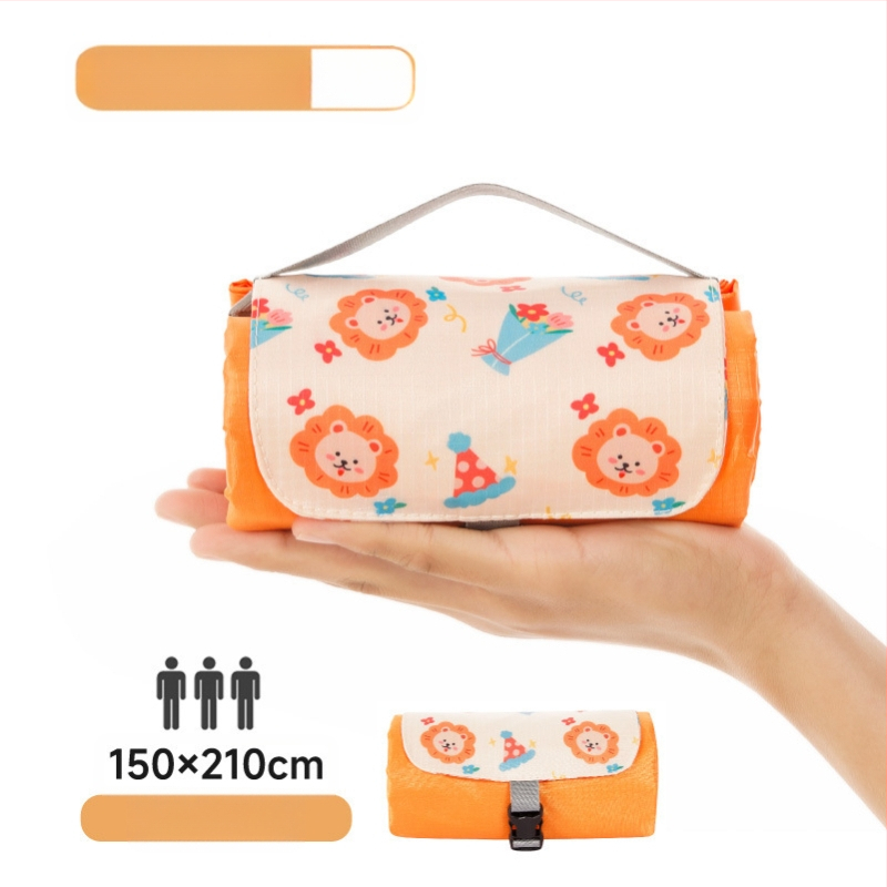 Isdan mini piknika sega, neilons, 250 g, 20D ūdensizturīgs audums, modeļa YSD-80626, salokāma sega kemptingam un brīvajā dabā, mitrumizturība līdz 2000M+