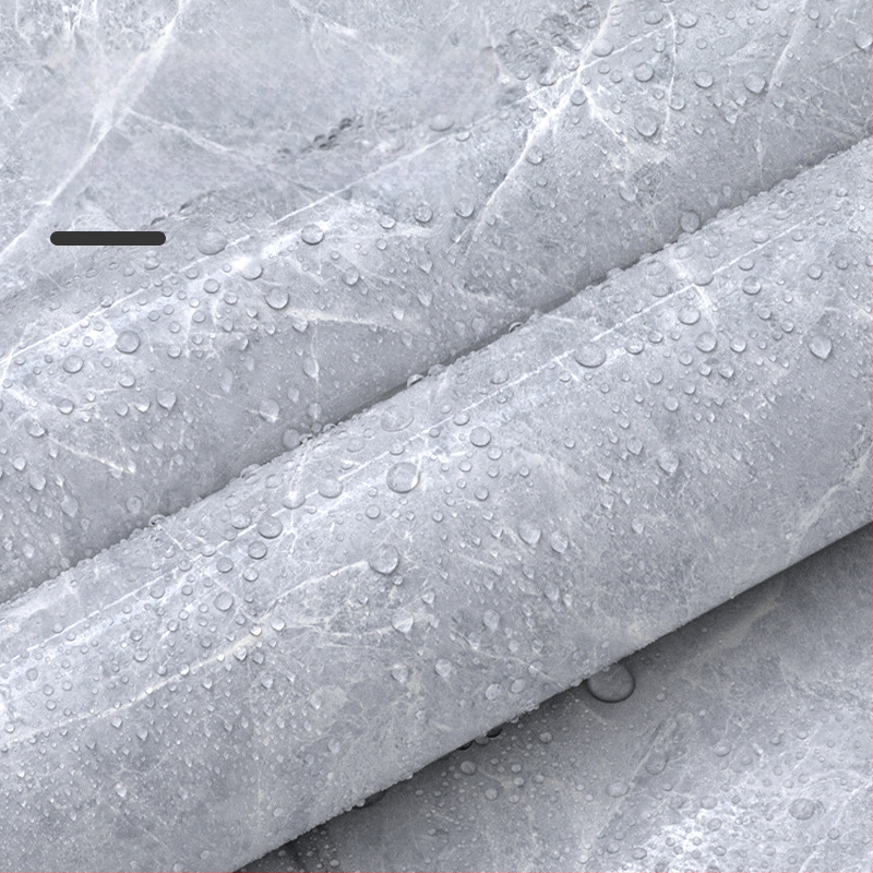 Lipdukas PET sienai, marmuro imitacija, atsparus aliejui ir aukštoms temperatūroms, virtuvės sienos dekoras