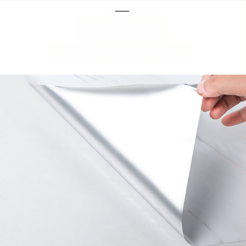 Lipdukas PET sienai, marmuro imitacija, atsparus aliejui ir aukštoms temperatūroms, virtuvės sienos dekoras