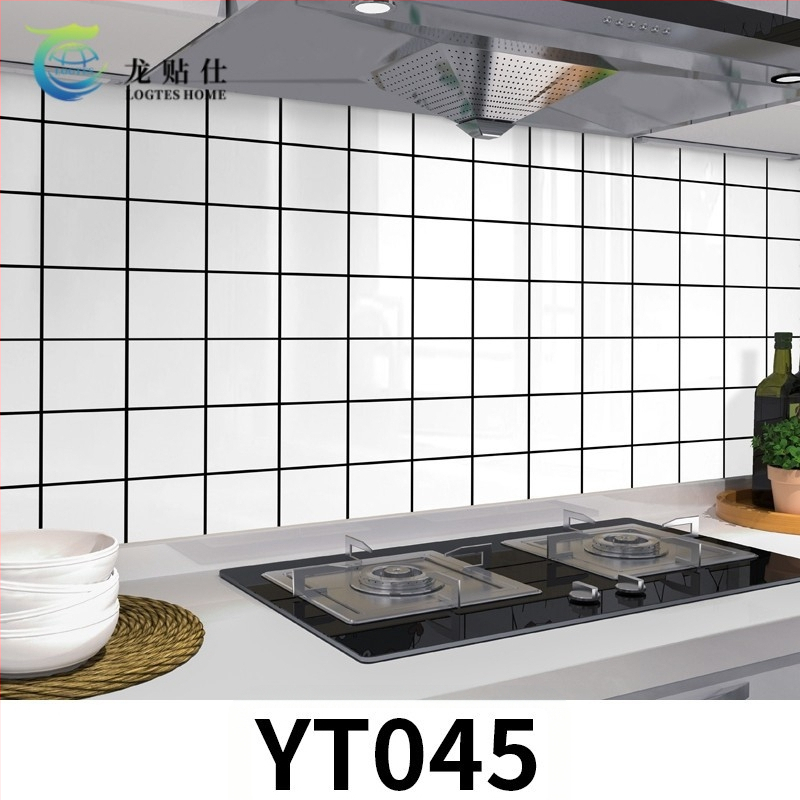 Lipdukas PET sienai, marmuro imitacija, atsparus aliejui ir aukštoms temperatūroms, virtuvės sienos dekoras