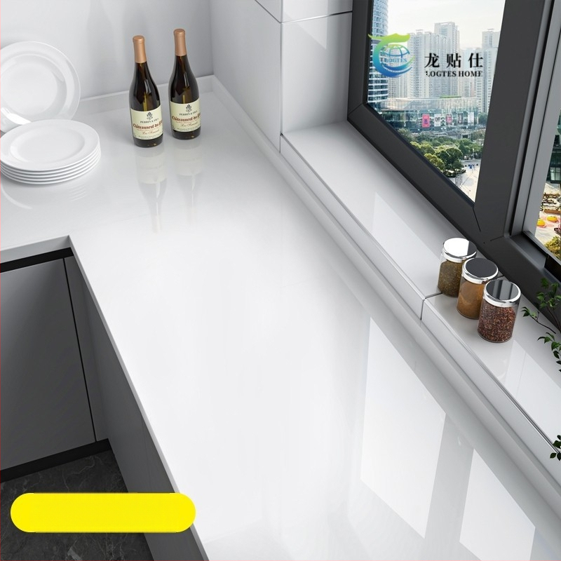 Lipdukas PET sienai, marmuro imitacija, atsparus aliejui ir aukštoms temperatūroms, virtuvės sienos dekoras