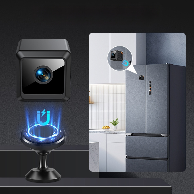 W02 veiksmo kamera su 1080p vaizdo įrašu, 140° plataus kampo, naktinis matymas, WiFi ir Bluetooth.