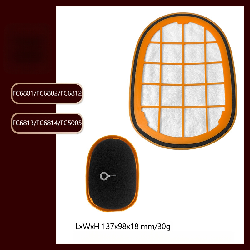 Филтър за прахосмукачка Philips | NET Platinum JB-FLP5005 | Съвместим с FC5005 и модели 6801–6814