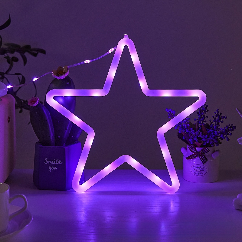 LED žvaigždės formos naktinė lempa su siurbtuku, maitinama baterijų dėže, 4,5 V, 3000 lm, IP42, tarnavimo laikas 50 000 h, kilmė Taizhou, Zhejiang