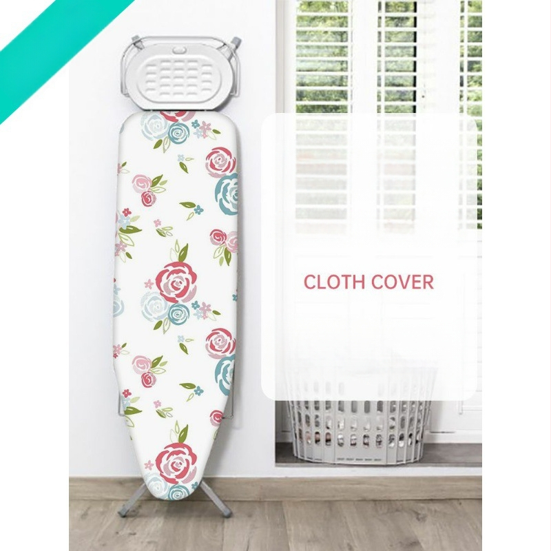 Lyginimo stalo danga – skalbiama, atspari aukštai temperatūrai medvilnės audinys, namų naudojimui