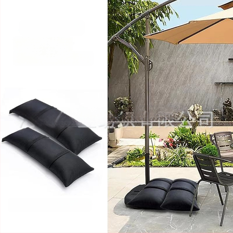 Palapinės smėlio maišas – atsparus oro sąlygoms, lauko stiliui, fiksavimo svoris, Oxford audinys, tinkamas saulės skydeliui ir terasos baldams