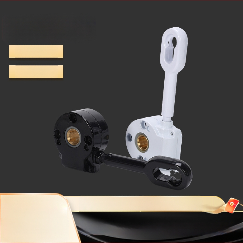 1:11 reduktoriaus galva pavilioninio užuolaidų priedams – aliuminio lydinys, varis ir nailonas, šiuolaikiškas ir minimalistinis stilius