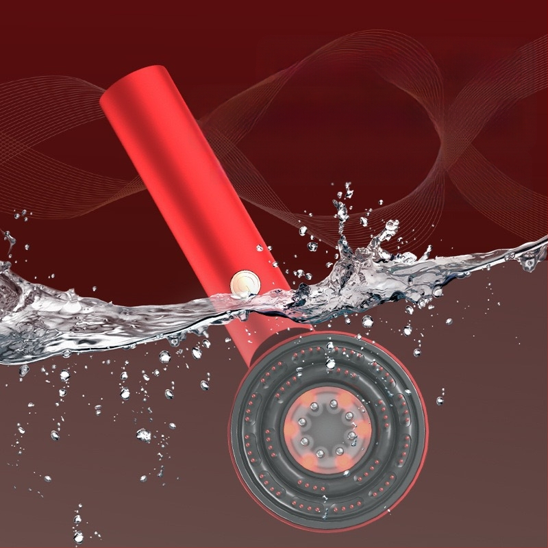 DQ-0064 Масажен уред за скалп с терапия Бянстон, червена светлина за грижа за косата, приложение на течност, 2-ри режим, универсална съвместимост, издание 2024