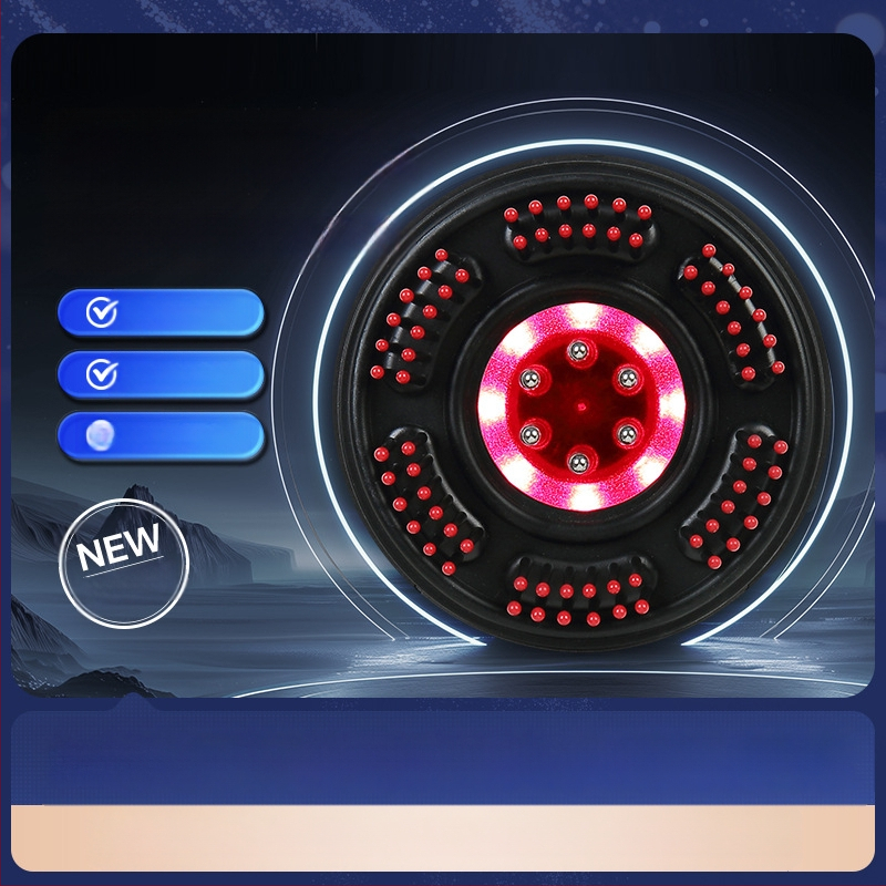 HT-s18 Електрическа масажна гребен за скалп - релаксиращ масаж и нанасяне на лекарство, общо предназначение, 5 степени, пуснат през април 2023