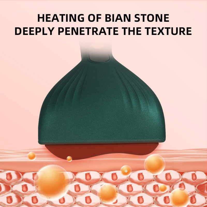 Sejas pacelšanas skaistuma ierīce ar plecu un kakla apkuri, vibrācijas masāžieris un meridiānu terapija | infrasarkanā fizioterapija, taimeris, datora tipa vadība, uzlāde