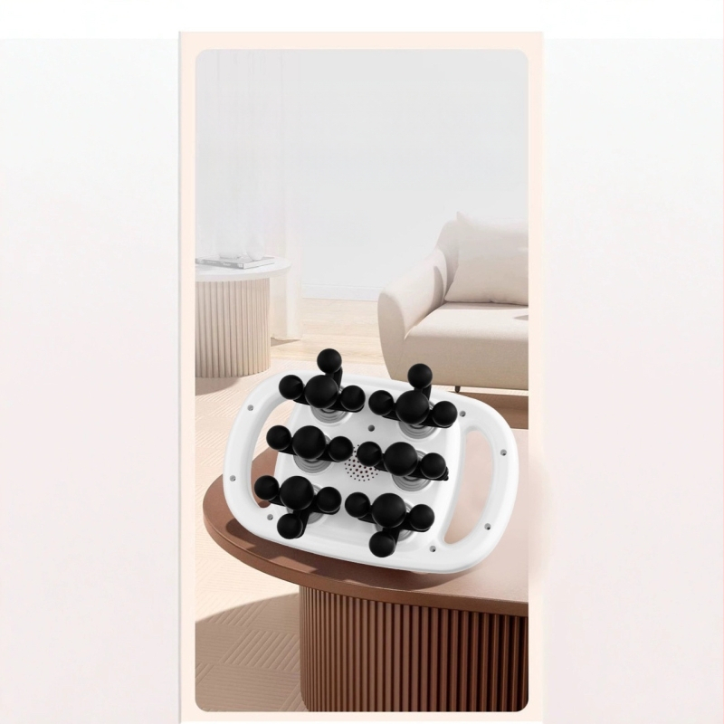 Fasijų masažo prietaisas su 22 galvomis, LCD ekranas, 5+ greičio lygiai, įmontuota baterija