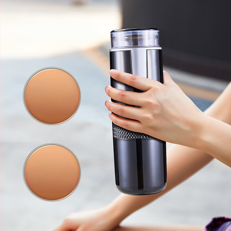 Mini kapsulių kavos aparatas lauko naudojimui, belaidis, 160 ml talpa, dvigubo naudojimo: kapsulės ar maltos kavos