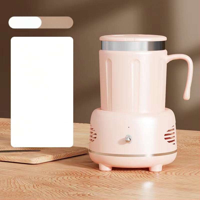 USB захранвана чаша за горещи и студени напитки с вградена нагревателна плоча, неръждаема стомана, изолирана, капацитет под 1 л