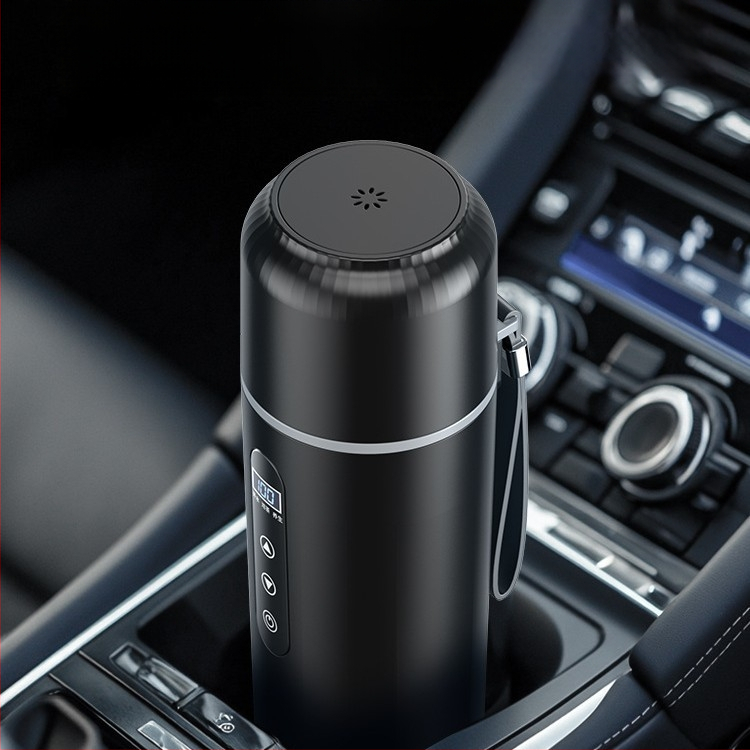 Загрявател за вода в автомобил — 316 неръждаема стомана, универсално 12V/24V, 15–100W, кипи вода