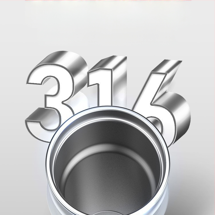 Загрявател за вода в автомобил — 316 неръждаема стомана, универсално 12V/24V, 15–100W, кипи вода