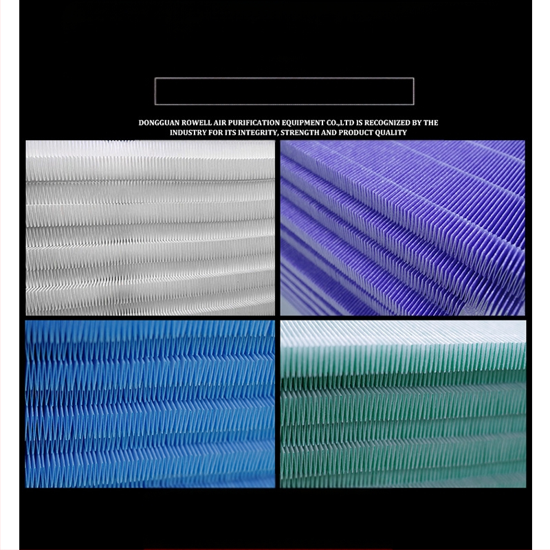 Oras filtravimo elementas Blueair 500/600 serijai — žemos atsparumo aktyvintosios anglies filtras, sudėtinis filtravimo tinklas, ilgalaikis valymas