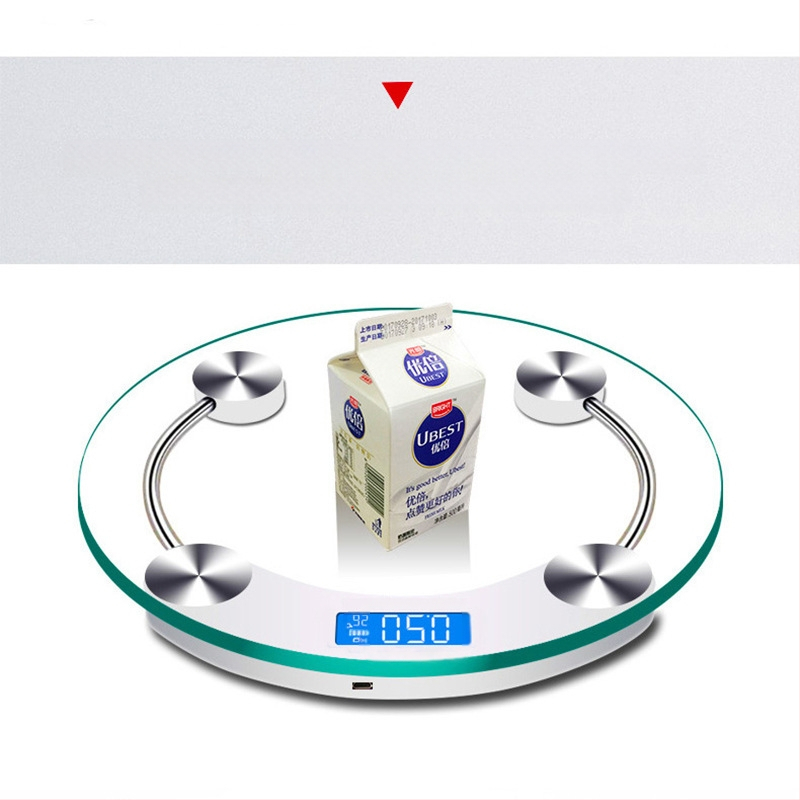 Skaitmeninės svarstyklės su USB maitinimu, 180 kg talpa, paprastas dizainas