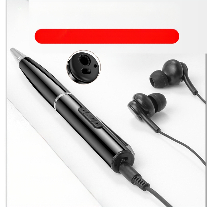 Καταγραφικό ήχου σε στυλό, εγγραφή με ένα κλικ, 5 ώρες εγγραφής, μεταφορά USB 2.0, υποστήριξη TF κάρτας