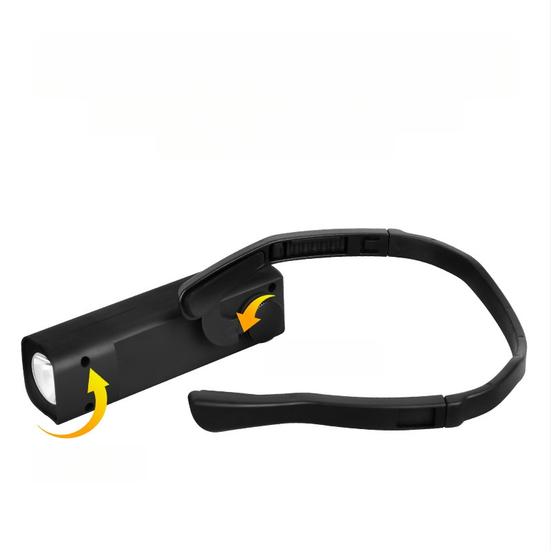 Išorinis jutiklinis galvos žibintas – 1500 mAh akumuliatorius, galia 10 W, Bluetooth, 360° posvyris, spindulys 100–200 m