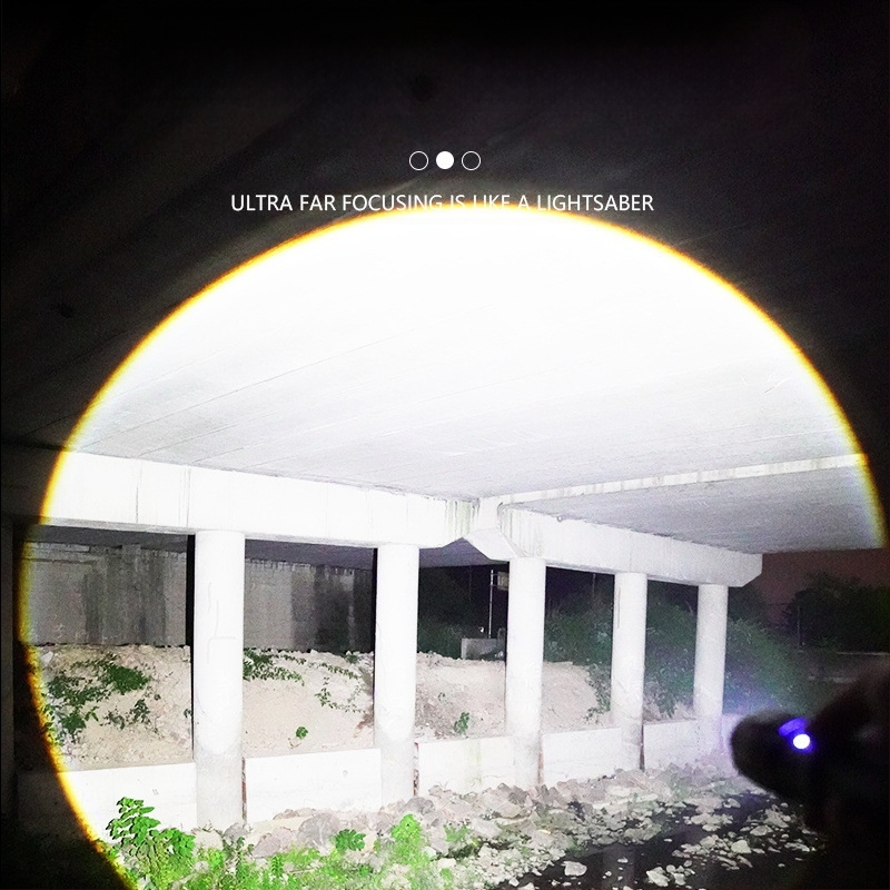 LED žibintuvėlis, aliuminio lydinio korpusas, 30W, įkraunamas, LED šaltinis, nešiojamas