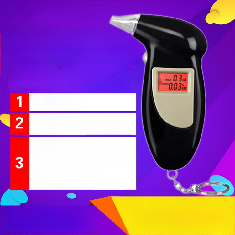 Zhan Ze Портативен автомобилен дихателен тестер за алкохол | ABS, автомобилно монтиране, персонализирана обработка, лицензируем частен етикет