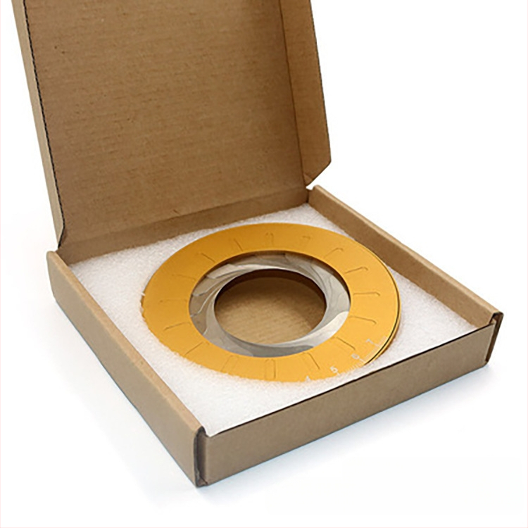 Кръгла чертожна линейка от 304 неръждаема стомана, регулируем измервателно-чертожен инструмент със скала