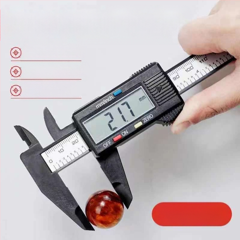 Digitalni vernier mjerač za nakit – visoka preciznost, elektronički plastični mjerni alat za mjerenje jade narukvica